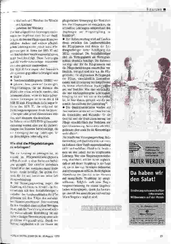 Vorschauseite 4: Das Spiel gewinnen SGB XI-Einzelverhandlung mit den Kostenträgern ambulanter Leistungen