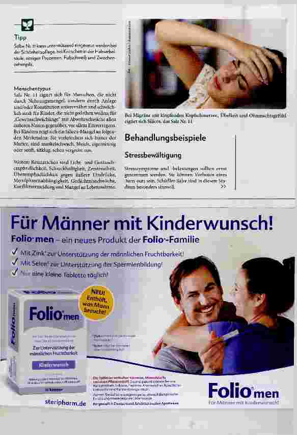 Vorschauseite 4: Schüfeler-Salze für die Psyche