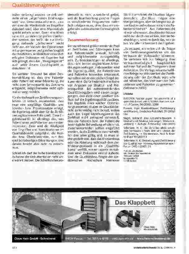 Vorschauseite 3: Zertifikate und Siegel