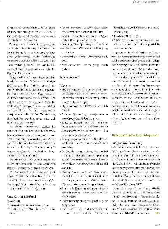 Vorschauseite 2: Osteopathische Asthmabehandlung im Kindesalter