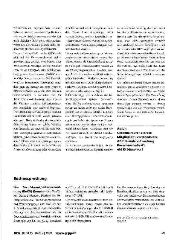 Vorschauseite 3: Lösen Hausarztund Direktverträge die Kollektivverträge ab? Cui bono?