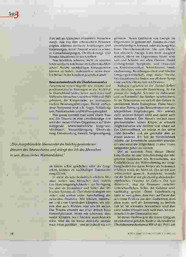Vorschauseite 4: Demenz und die Macht des Ausgeblendeten