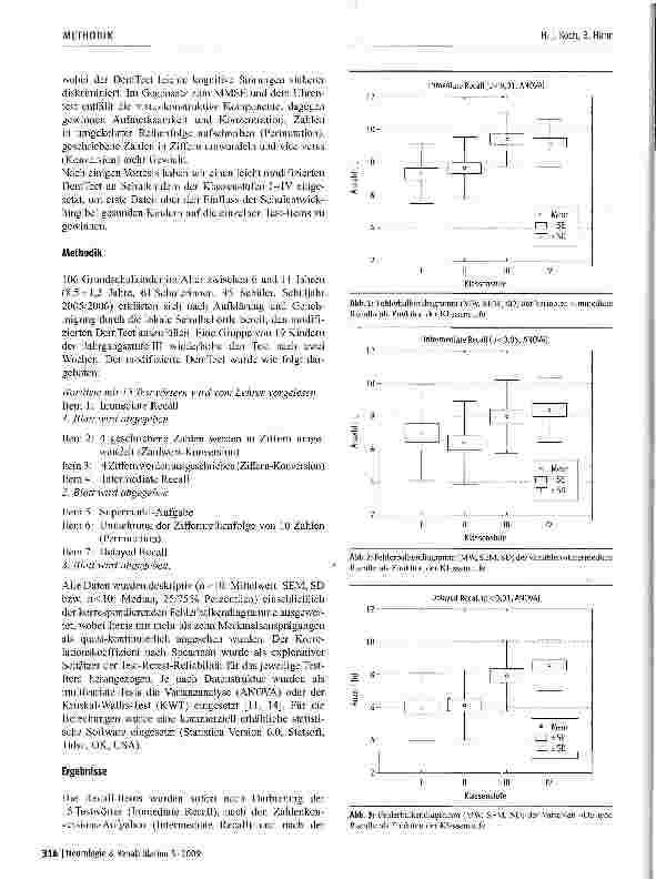 Vorschauseite 2: Der modifizierte DemTect als psycho metrisches Screeninginstrument bei Grundschulkindern der Klassenstufen I bis IV