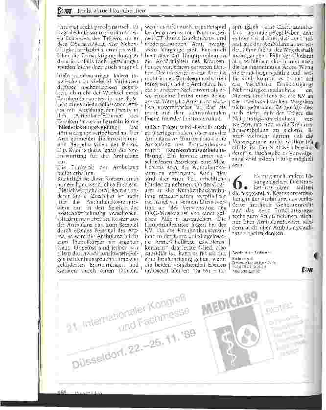 Vorschauseite 3: Strukturprobleme in der Ambulanz
