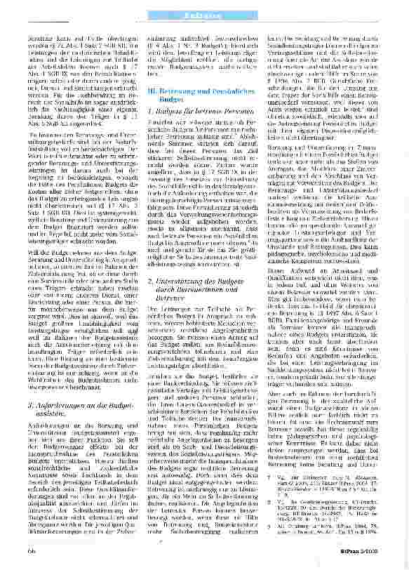 Vorschauseite 3: Budgetassistenz und rechtliche Betreuung