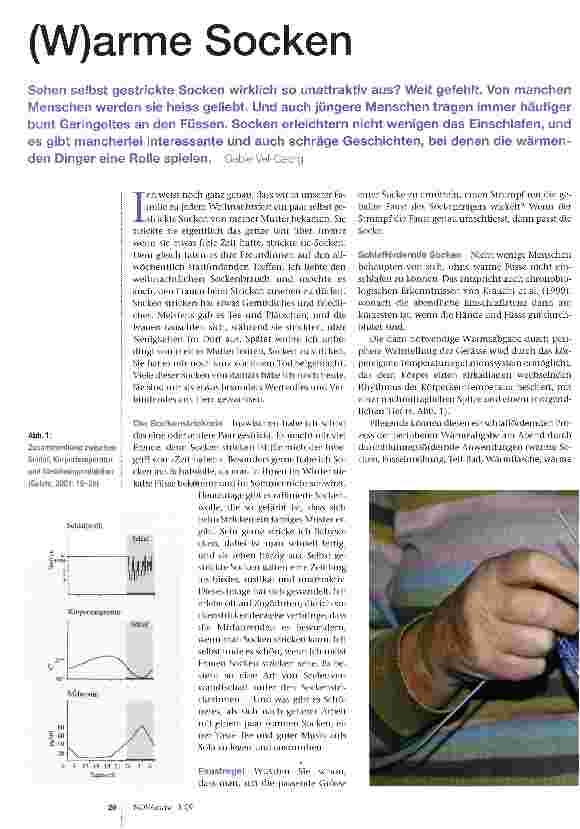 Vorschauseite 1: (W)arme Socken