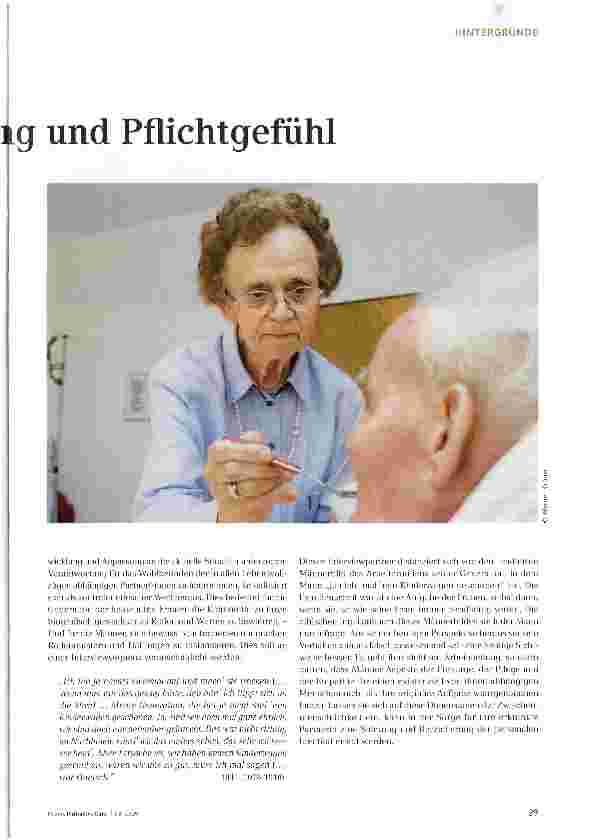 Vorschauseite 2: Zwischen Liebe, Verantwortung und Pflichtgefühl