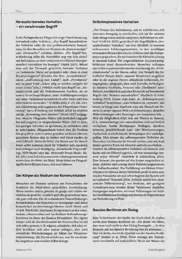 Vorschauseite 3: Basales Berühren - ein Weg zu sich und anderen