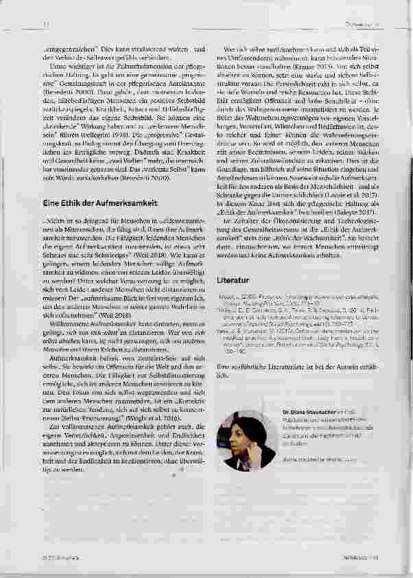 Vorschauseite 4: Haltung: Gelebte Menschlichkeit