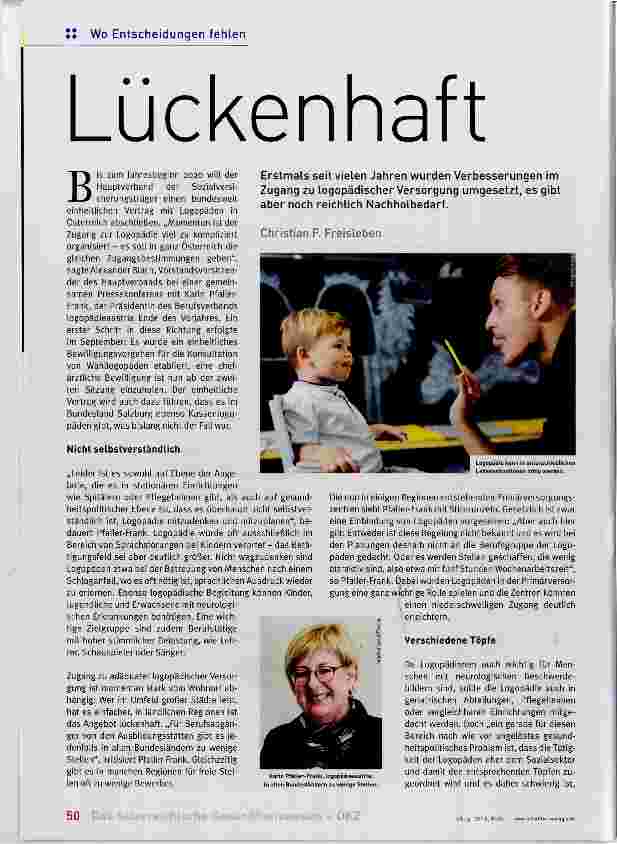 Vorschauseite 1: Lückenhaft