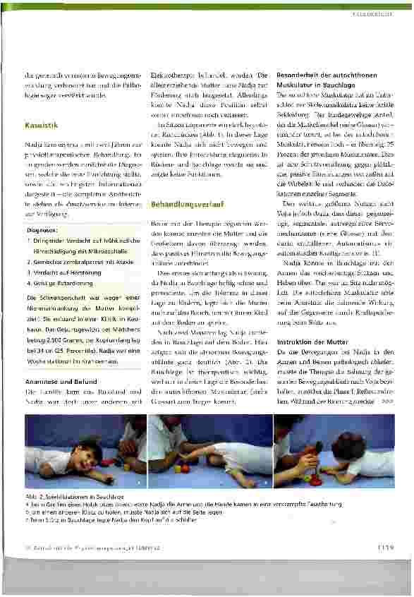 Vorschauseite 2: Physiotherapie bei neurologisch bedingten Bewegungsstörungen im Kindesalter