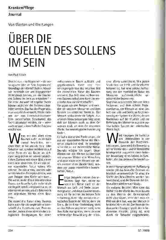Vorschauseite 1: Über die Quellen des Sollens im Sein Von Werten und Wertungen
