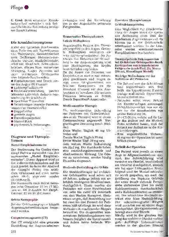 Vorschauseite 3: Die Endokrine Orbitopathie und ihre Behandlungsmöglichkeiten
