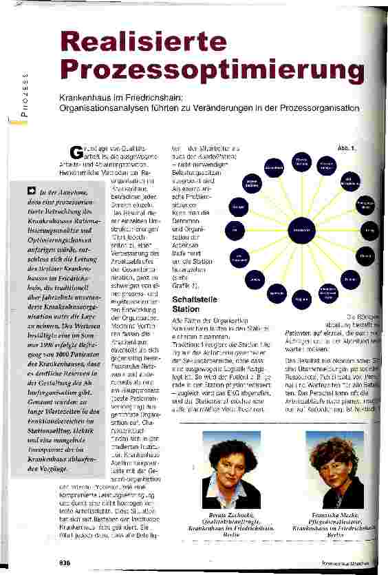 Vorschauseite 1: Realisierte Prozessoptimierung