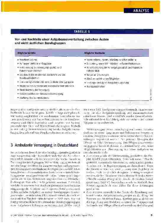 Vorschauseite 3: Gesundheitsberufe im Wandel