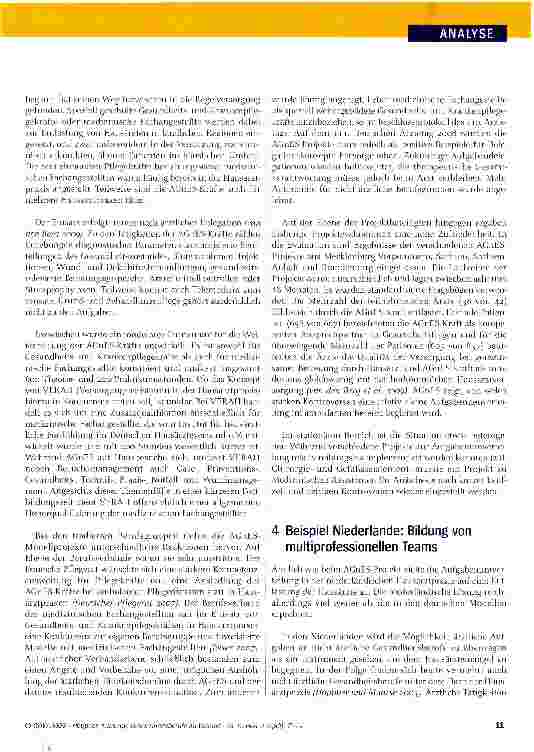 Vorschauseite 5: Gesundheitsberufe im Wandel