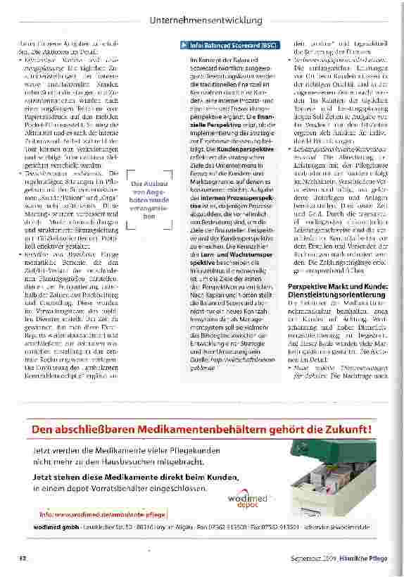 Vorschauseite 3: Vom Pflegedienst zum Vollversorger