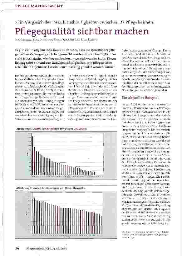 Vorschauseite 1: Pflegequalität sichtbar machen