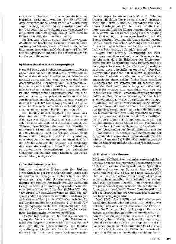 Vorschauseite 2: Ein Trojaner beim Personalrat