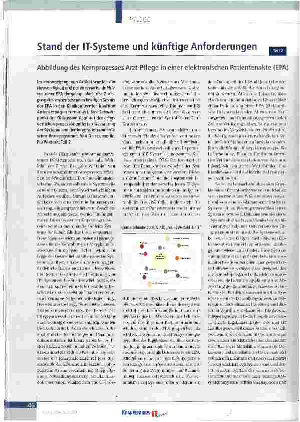 Vorschauseite 1: Stand der IT-Systeme und künftige Anforderungen Teil 2
