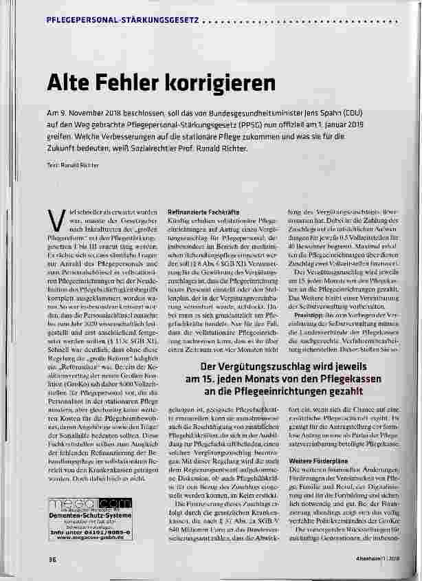 Vorschauseite 1: Alte Fehler korrigieren