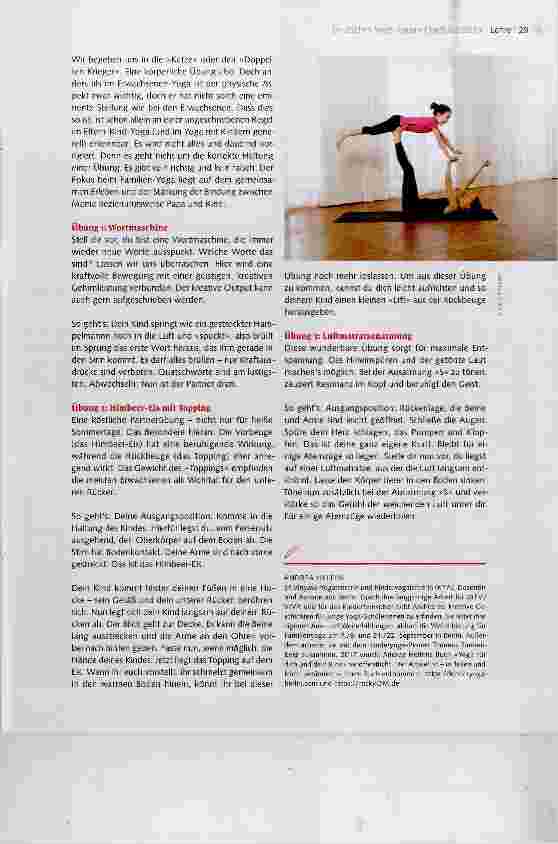 Vorschauseite 2: Familienyoga hat viele Seiten