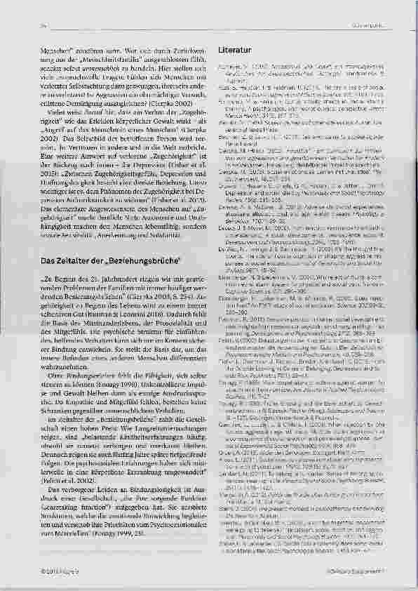 Vorschauseite 3: Dazugehören ist lebenswichtig