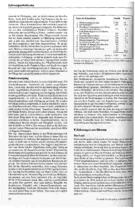 Vorschauseite 3: Verhütung von Blindheit in der Dritten Welt