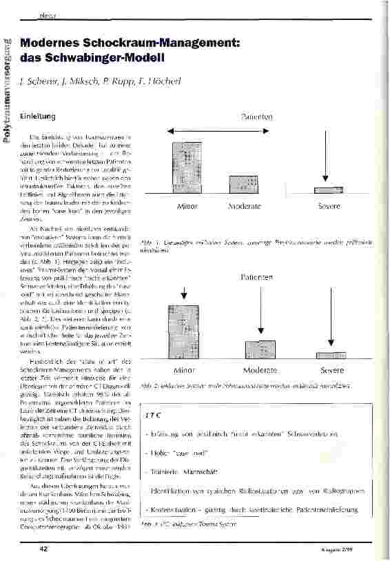 Vorschauseite 1: Modernes Schockraum-Management: das Schwabinger-Modell