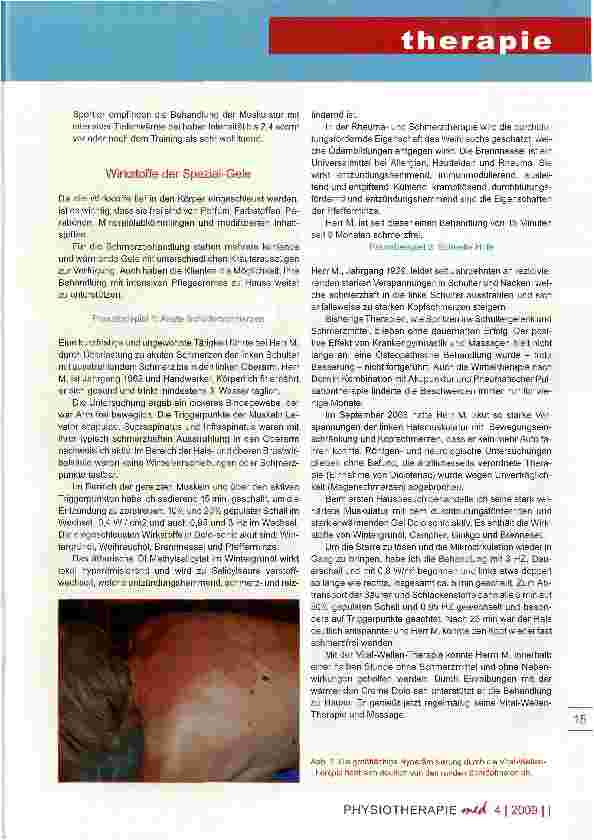 Vorschauseite 5: Die Vital-Wellen-Therapie Erfolgreiches Konzept in der Schmerztherapie