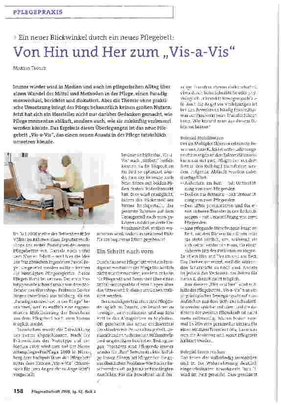 Vorschauseite 1: Von Hin und Her zum „Vis-a-Vis