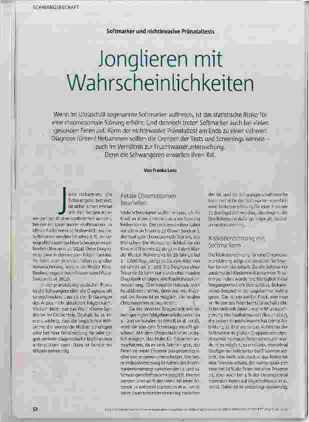 Vorschauseite 1: Jonglieren mit Wahrscheinlichkeiten