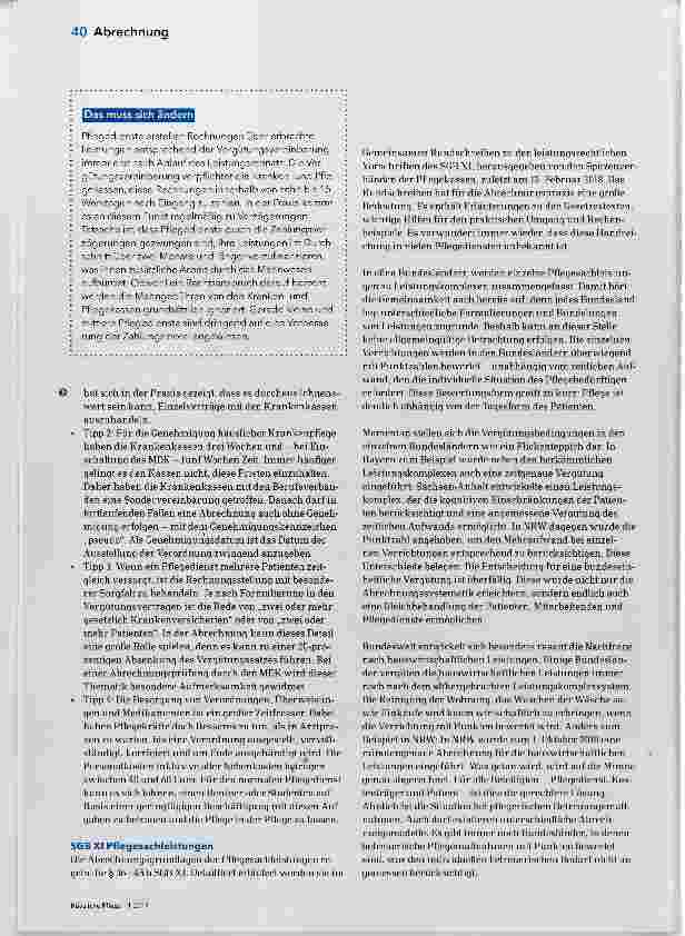 Vorschauseite 3: Abrechnung mit Köpfchen