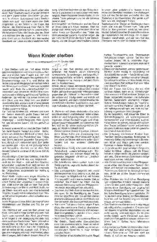 Vorschauseite 2: Du wirst mich nicht dem Tode überlassen - Sterbende begleiten - Berichte - Beschlüsse - Entschließungen in Auszügen