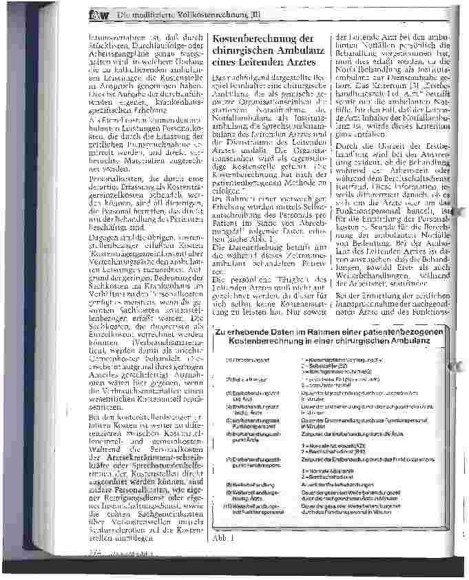 Vorschauseite 2: Die modifizierte Vollkostenrechnung (II)