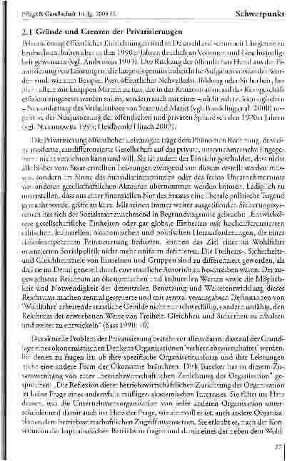 Vorschauseite 4: Privatisierung von Krankenhäusern