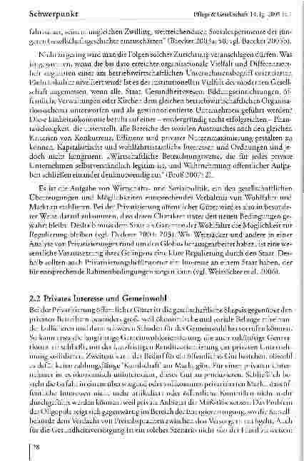 Vorschauseite 5: Privatisierung von Krankenhäusern