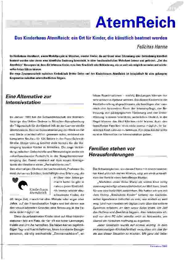 Vorschauseite 1: AtemReich