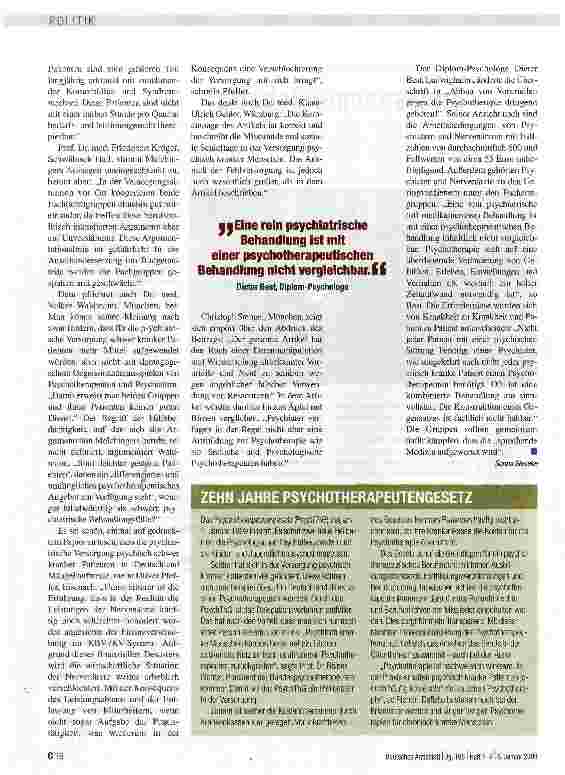 Vorschauseite 2: Angespannte Debatte