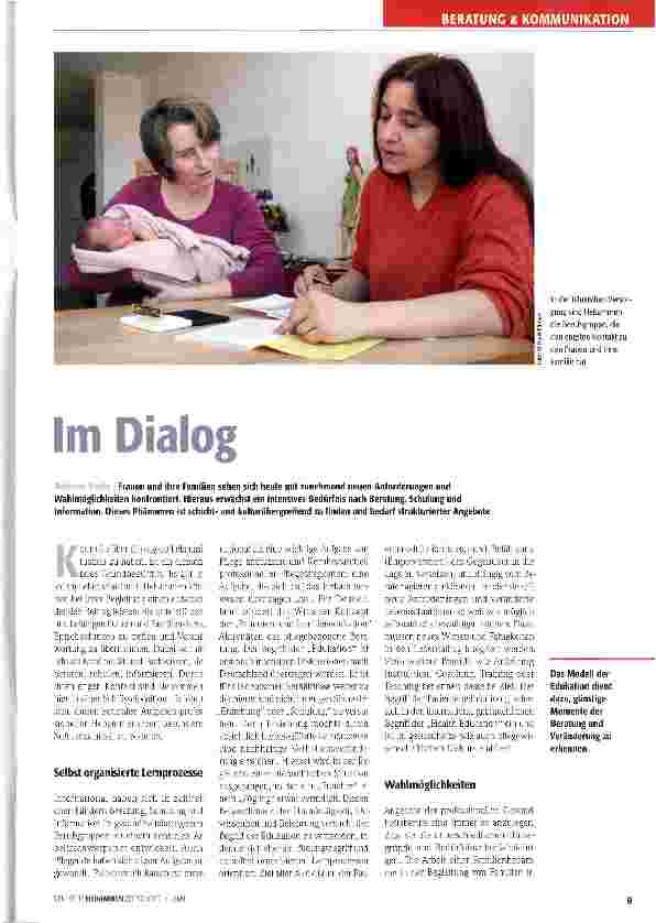 Vorschauseite 1: Im Dialog