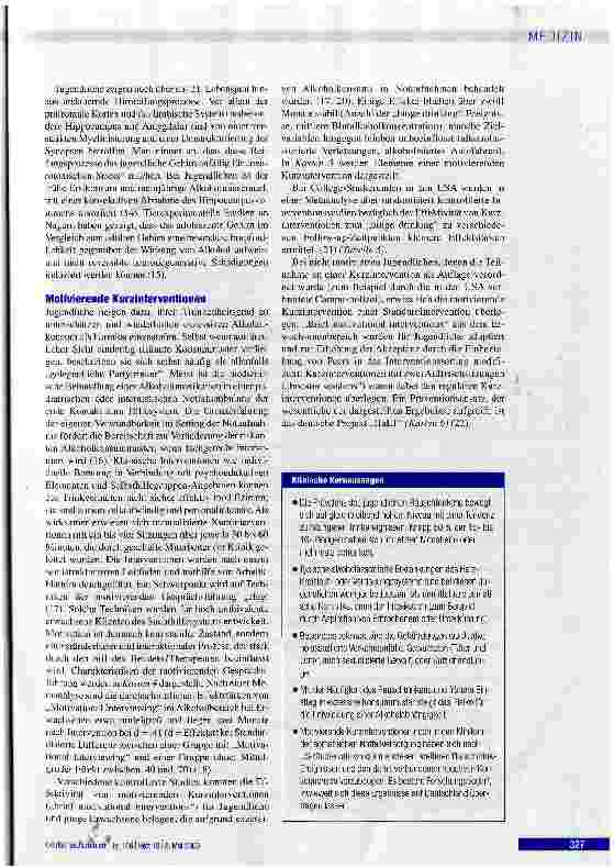 Vorschauseite 5: Rauschtrinken im Kindesund Jugendalter