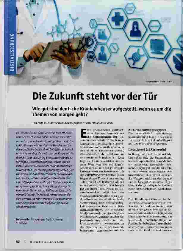 Vorschauseite 1: Die Zukunft steht vor der Tür