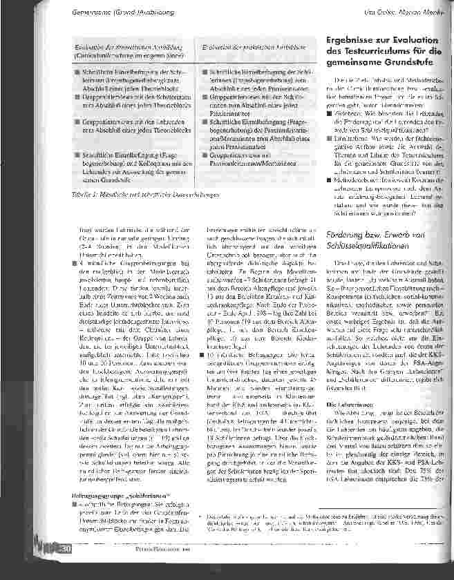 Vorschauseite 3: Gemeinsame (Grund-)Ausbildung in der Alten-, Kranken-, und Kinderkrankenpflege Erste Forschungsergebnisse zur Erprobung des Testcurriculums für die gemeinsame Grundstufe