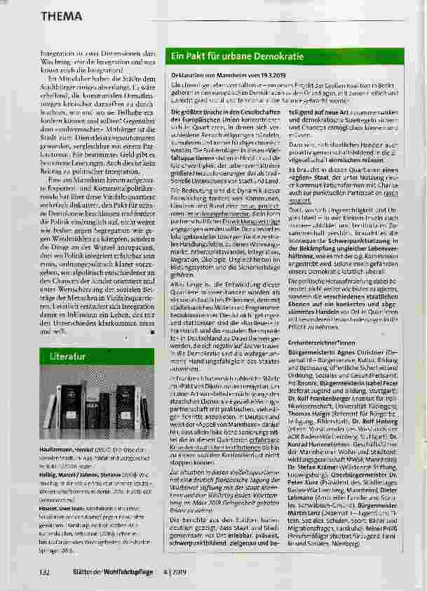 Vorschauseite 4: Vielfaltsquartiere und Integration