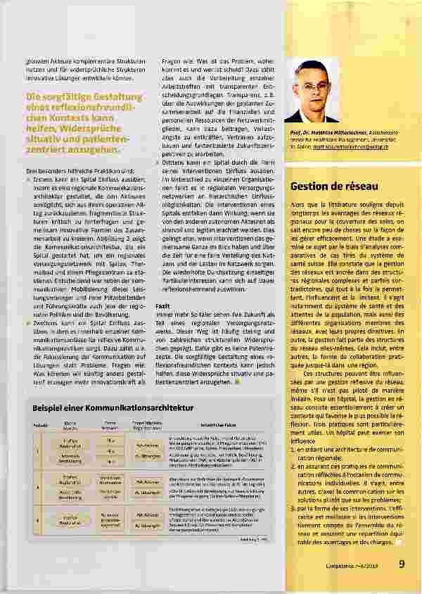 Vorschauseite 2: Management von regionalen Versorgungsnetzwerken