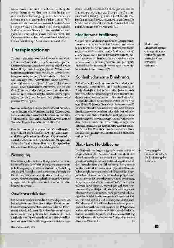 Vorschauseite 2: Update Gonarthrose