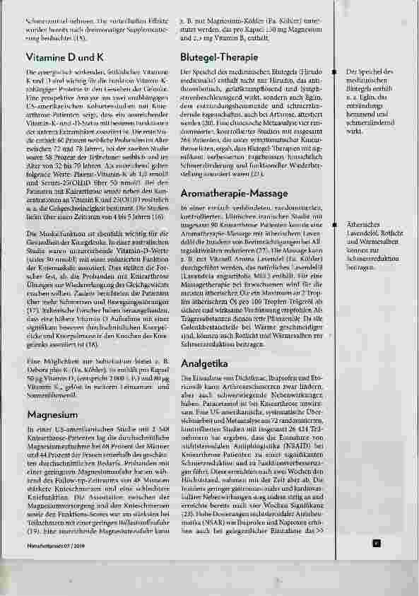 Vorschauseite 4: Update Gonarthrose