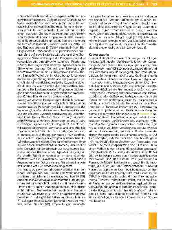 Vorschauseite 3: Intensivbehandlung nach Polytrauma