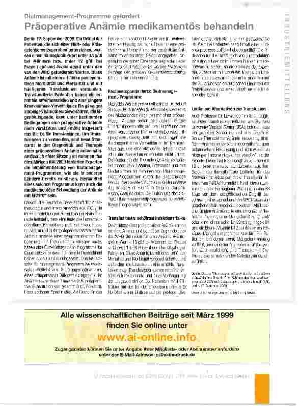 Vorschauseite 5: Intensivbehandlung nach Polytrauma