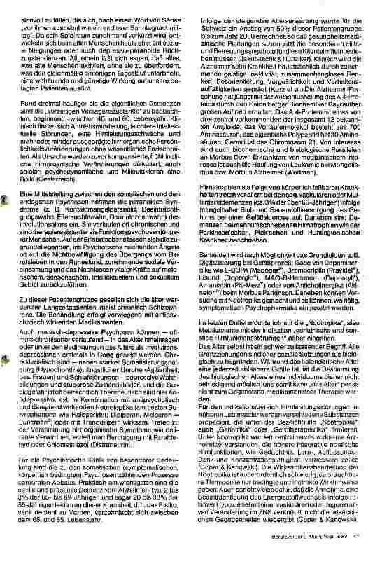 Vorschauseite 2: Psychische Störungen und Krankheiten im Alter und deren Behandlung